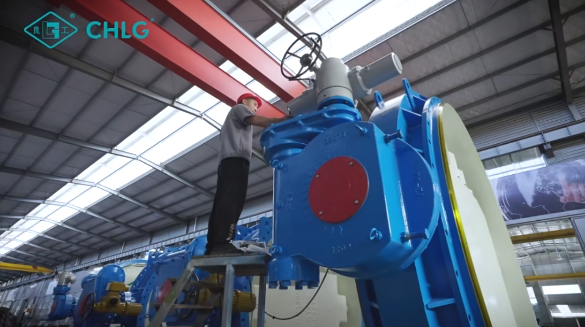 DN5000電動真空蝶閥如期交付，良固閥門助力新疆2*330MW燃煤發(fā)電機(jī)組建設(shè)